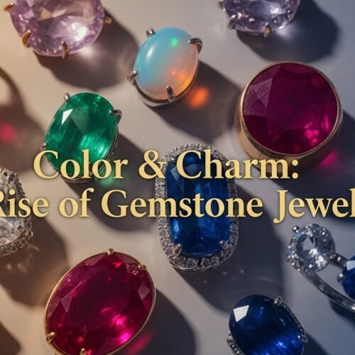 Color & Charm: The Rise of Gold Gemstone Jewellery