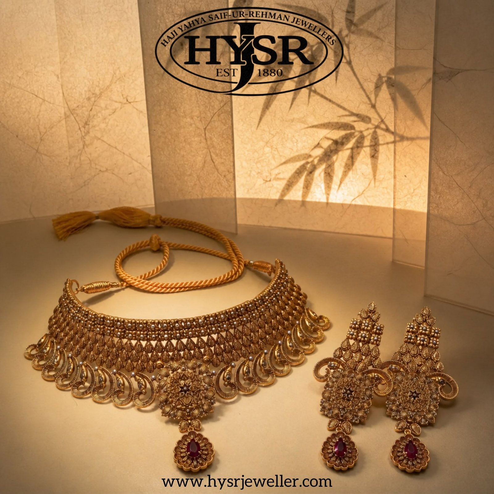 GOLD MALA SET DESIGN