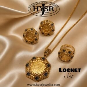 GOLD LOCKET SET